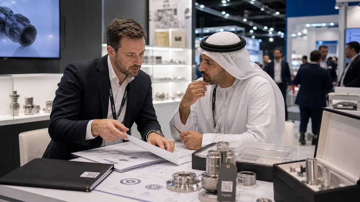 Questions import et distributeur sur un stand Dubai