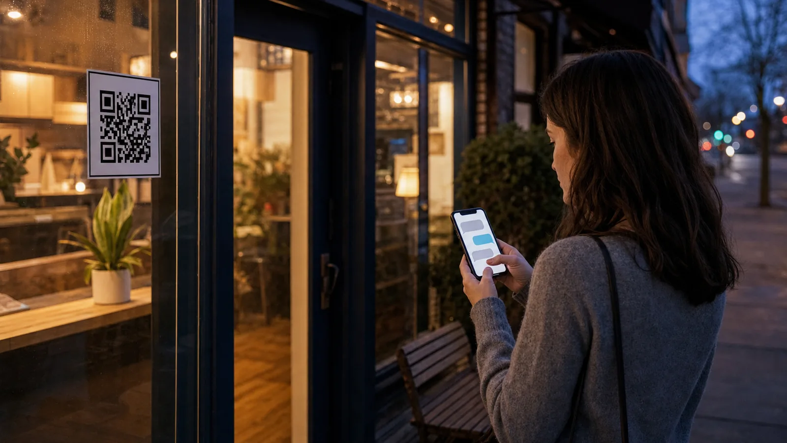 AI answer pages are especially useful when customers ask from QR codes, signs, packaging, cards, or after-hours storefronts.