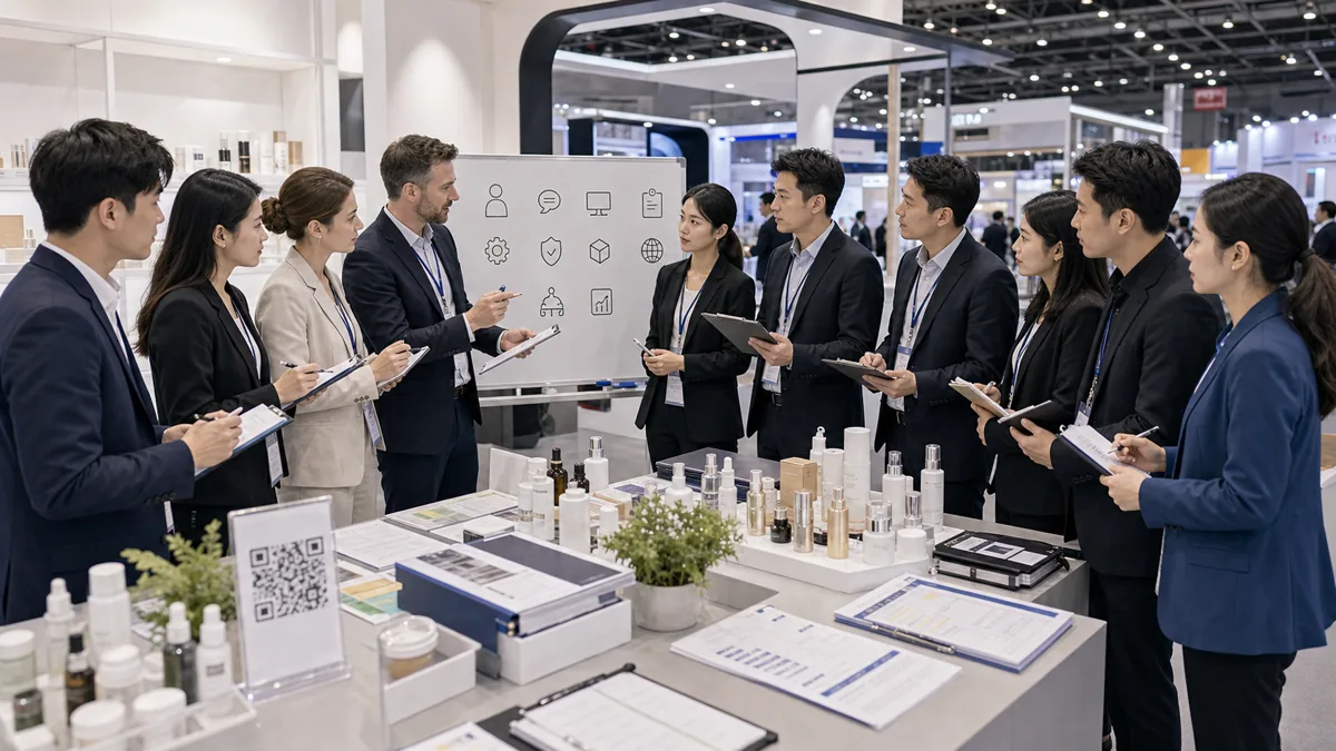 Construire un stand pour evaluation marche Chine