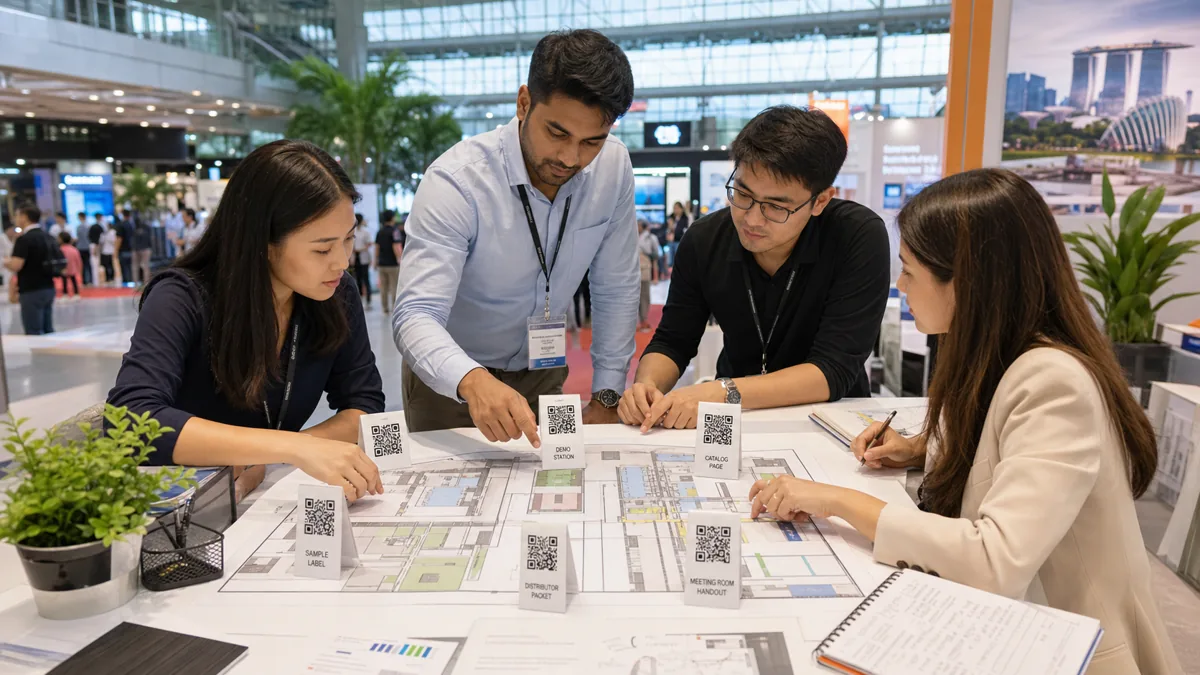 Singapore EXPOでバイヤー質問が消える場所