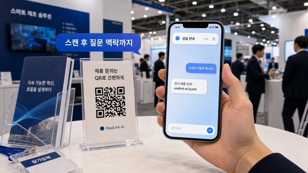 전시회 리드 후속 연락