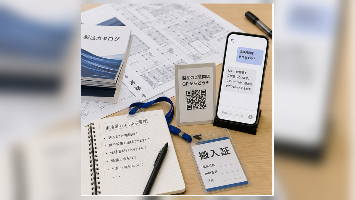 展示会準備チェックリスト