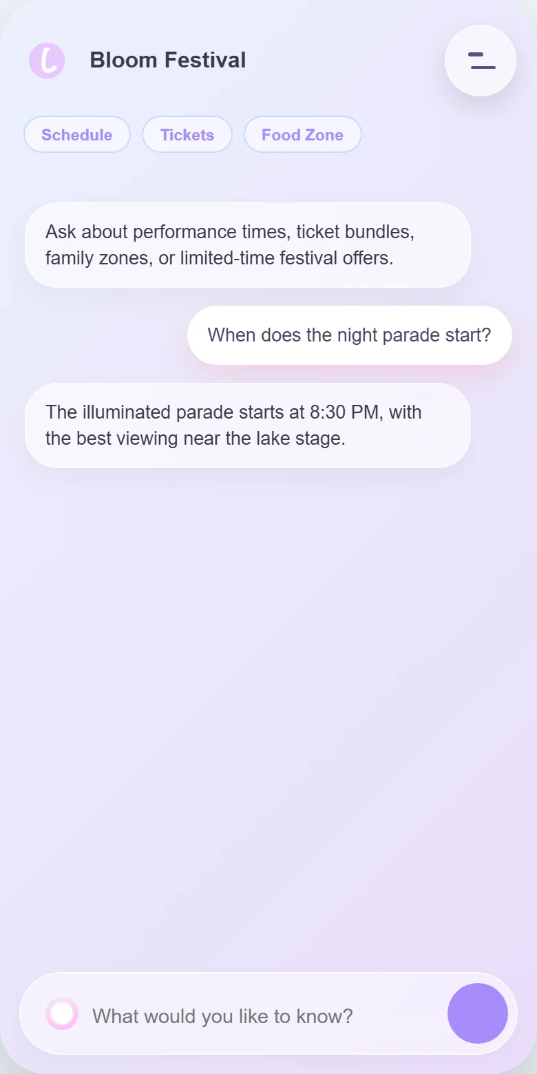 Seamless Pastel Menu theme preview