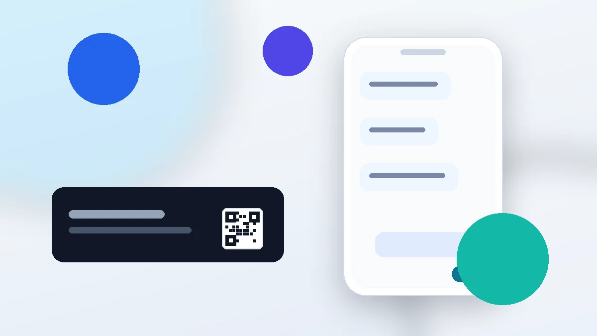 business card and phone showing AI inquiry example